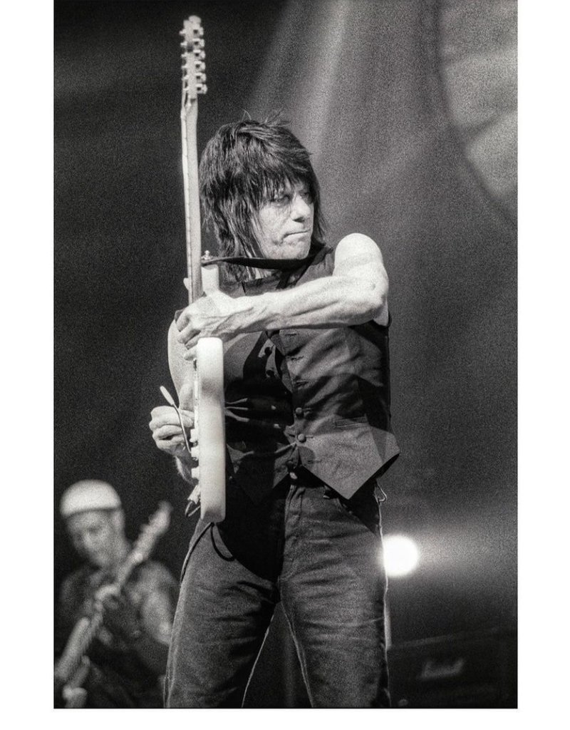 Beland Jeff Beck - Massey Hall 2001 by Richard Beland