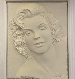 Bill Mack Bas Relief of Marilyn Monroe by Bill Mack