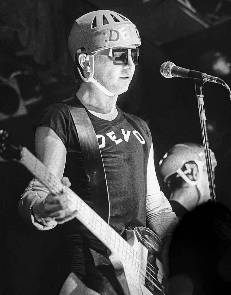 Grecco Devo performs live at The Paradise Rock Club in 1976 (II) By Michael Grecco