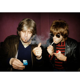 Grecco Nick Lowe and Elliot Easton of 'The Cars' - Boston, MA 1980 By Michael Grecco
