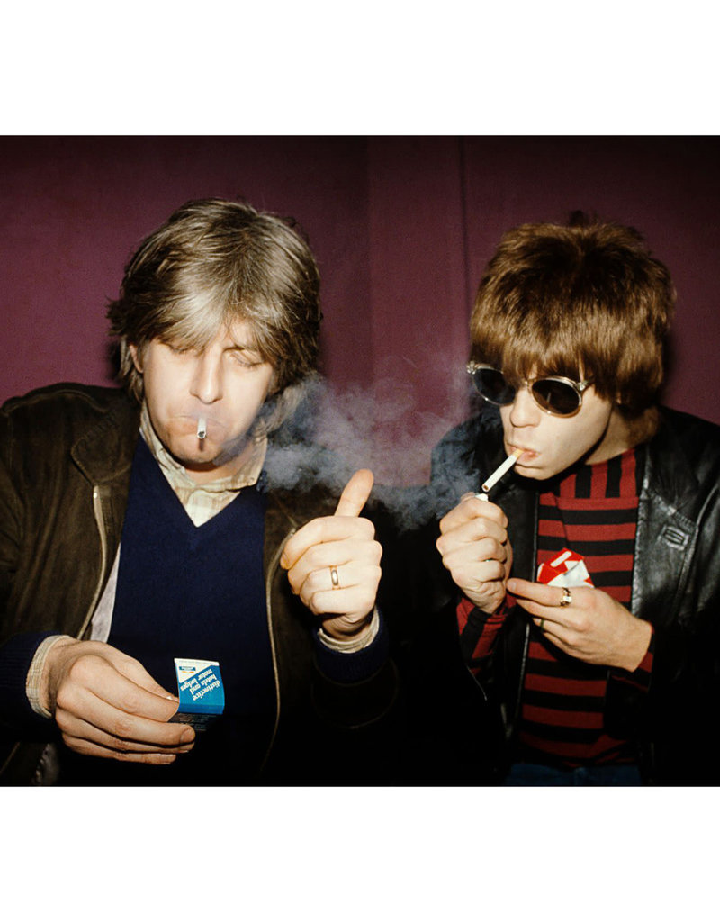 Grecco Nick Lowe and Elliot Easton of 'The Cars' - Boston, MA 1980 By Michael Grecco