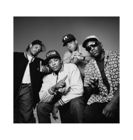 Grecco Members of the band NWA; DJ Yella, Dr. Dre, Eazy-E and MC Ren - Los Angeles, CA 1991 By Michael Grecco