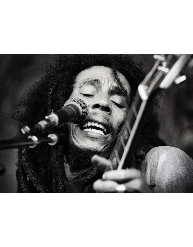 Grecco Bob Marley at Berkshire Music Glen, 1978 (II) By Michael Grecco