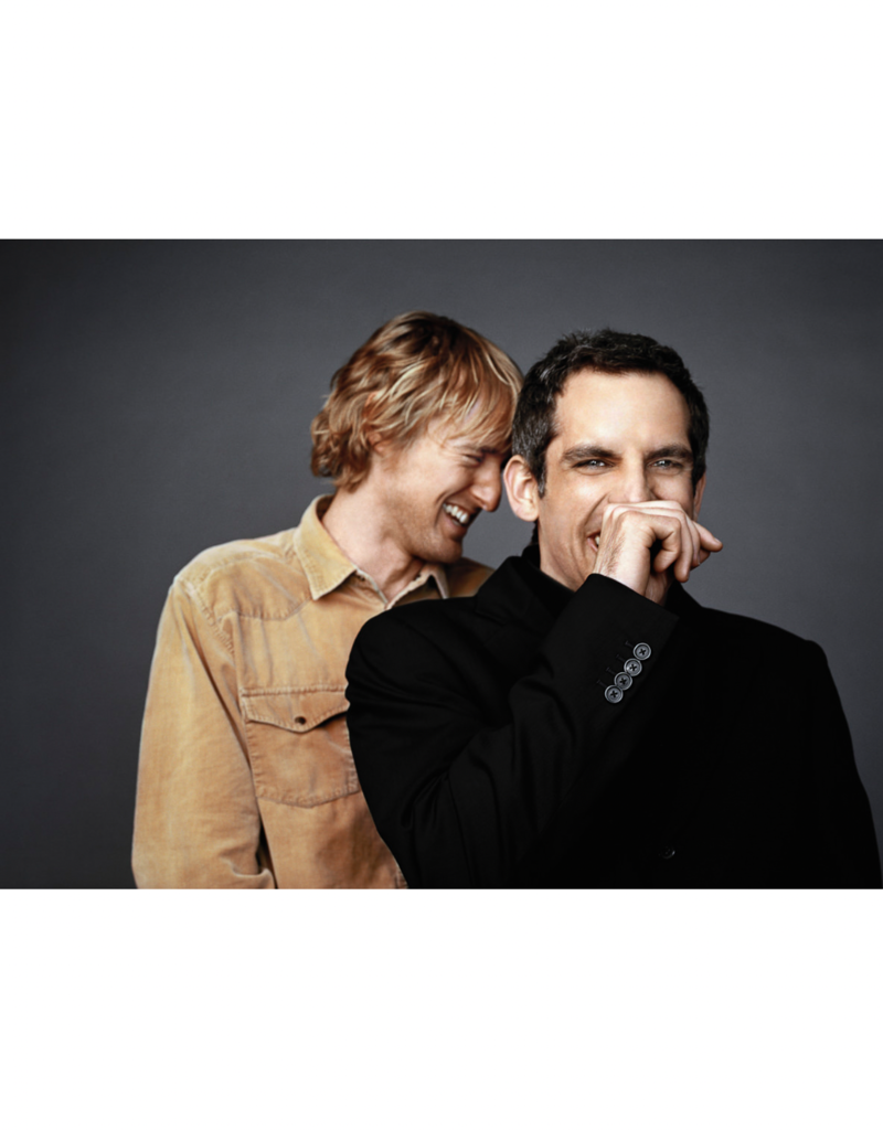 Grecco Owen Wilson and Ben Stiller Pose for a Portrait to Promote their Film 'Starsky & Hutch' -  Los Angeles, CA  2004 (II) By Michael Grecco