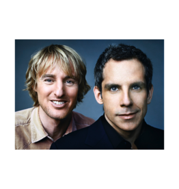 Grecco Owen Wilson and Ben Stiller Pose for a Portrait to Promote their Film 'Starsky & Hutch' -  Los Angeles, CA  2004 By Michael Grecco