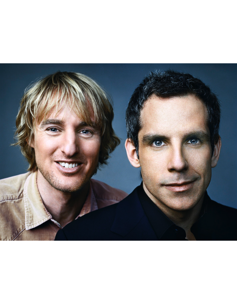 Grecco Owen Wilson and Ben Stiller Pose for a Portrait to Promote their Film 'Starsky & Hutch' -  Los Angeles, CA  2004 By Michael Grecco