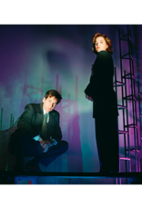 Grecco Gillian Anderson and David Duchovne on the set of the  X-Files - Vancouver, Canada, 1994 By Michael Grecco