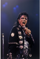 Grecco Michael Jackson -  LA Sports Arena, Los Angeles, CA 1989 (II) By Michael Grecco