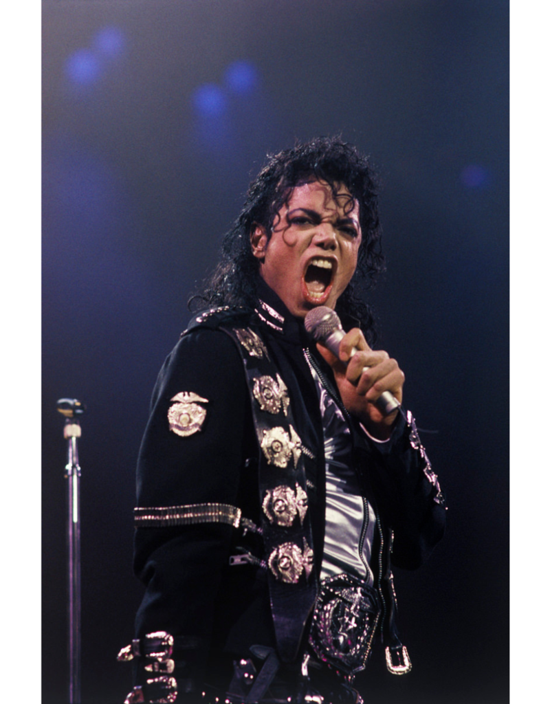 Grecco Michael Jackson -  LA Sports Arena, Los Angeles, CA 1989 (II) By Michael Grecco