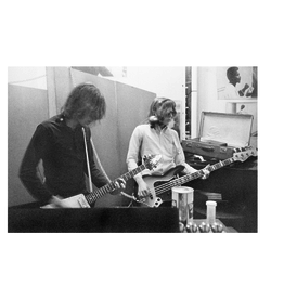 Craig Ron Asheton and Dave Alexander - First Stooges Recording Session, Hit Factory Studio, NYC, 1970 by Glen Craig