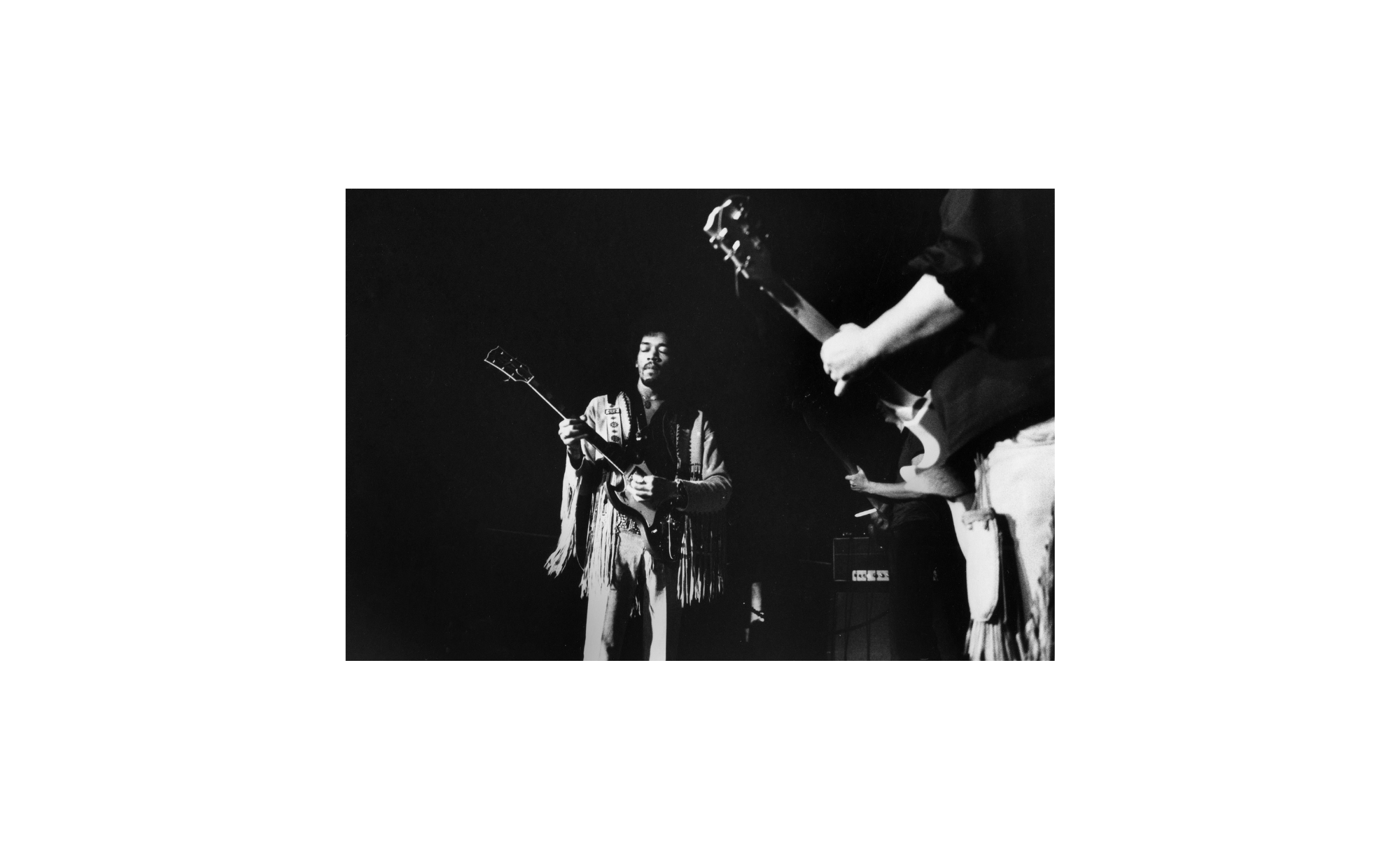 Jimi Hendrix and Leslie West of Mountain, "Private Hours Jam," NYC