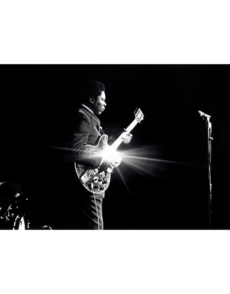 Craig B.B. King, Rolling Stones Tour, Los Angeles, CA, 1969 by Glen Craig