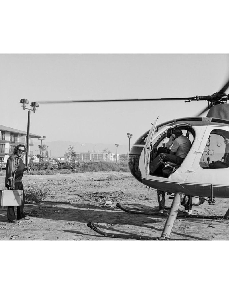 Goldsmith Jerry Garcia, Helicopter 1982 by Lynn Goldsmith