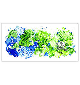 Everhart Partly Cloudy 6:15 Morning Fly (Framed) by Tom Everhart