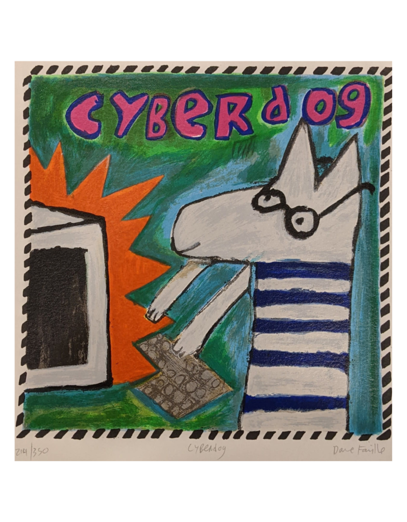faville Cyber Dog by Dave Faville