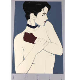 Nagel Woman With Glove by Patrick Nagel