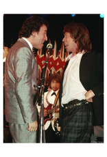 Gruen Bruce Springsteen, Bob Dylan, Mick Jagger, NYC 1988 by Bob Gruen