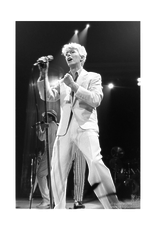 Gruen David Bowie, NYC 1983 by Bob Gruen