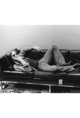 Gruen John Lennon on couch at The Record Plant, NYC 1974 by Bob Gruen