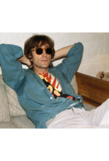 Gruen John Lennon wearing Rockerciser shirt, Hit Factory, NYC by Bob Gruen