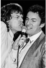 Goldsmith Mick Jagger and Bruce Springsteen 1988 by Lynn Goldsmith