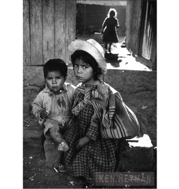 Heyman Children in Mexico Village by Ken Heyman
