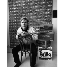 Heyman Andy Warhol with Boxes, 1964 by Ken Heyman