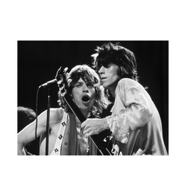 Gruen Mick Jagger and Keith Richards, MSG, NYC 1972 by Bob Gruen