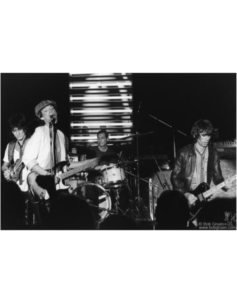Gruen Rolling Stones, NYC, 1978 by Bob Gruen