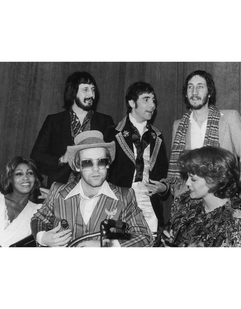 Gruen Who, Tina Turner, Elton John, Ann-Margret, NYC 1975 by Bob Gruen