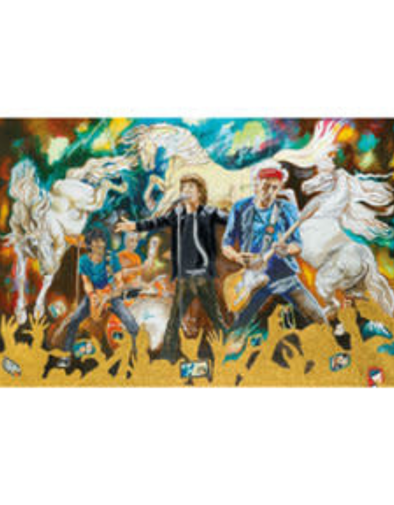 Wood Artists Proof Electric Horses by Ronnie Wood