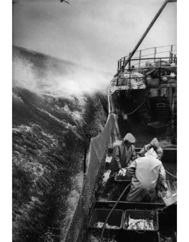 Magnum Onboard the Spanish Trawler “Rowanlea”.  North Atlantic Sea, Europe (FRAMED) by Jean Gaumy
