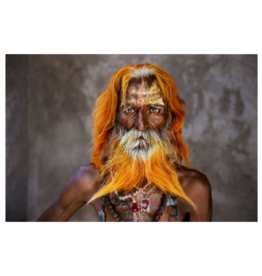 Magnum Rabari tribal elder, Rajasthan, India 2010 (FRAMED) by Steve McCurry