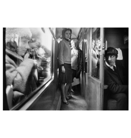 Magnum Ringo Star on the train, UK, 1964 (FRAMED) by David Hurn