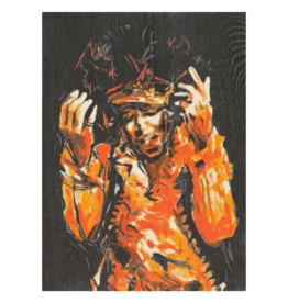 Wood Hendrix by Ronnie Wood