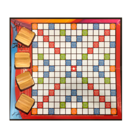 Keifer Scrabble "Blanks" Board by Jim and Kathleen Keifer (Original)