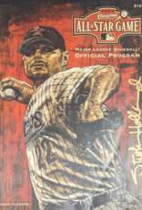 Holland Major League Baseball Official Program Houston All Star Game 2004 Autographed by Cover Artist Stephen Holland (Signed Copy)