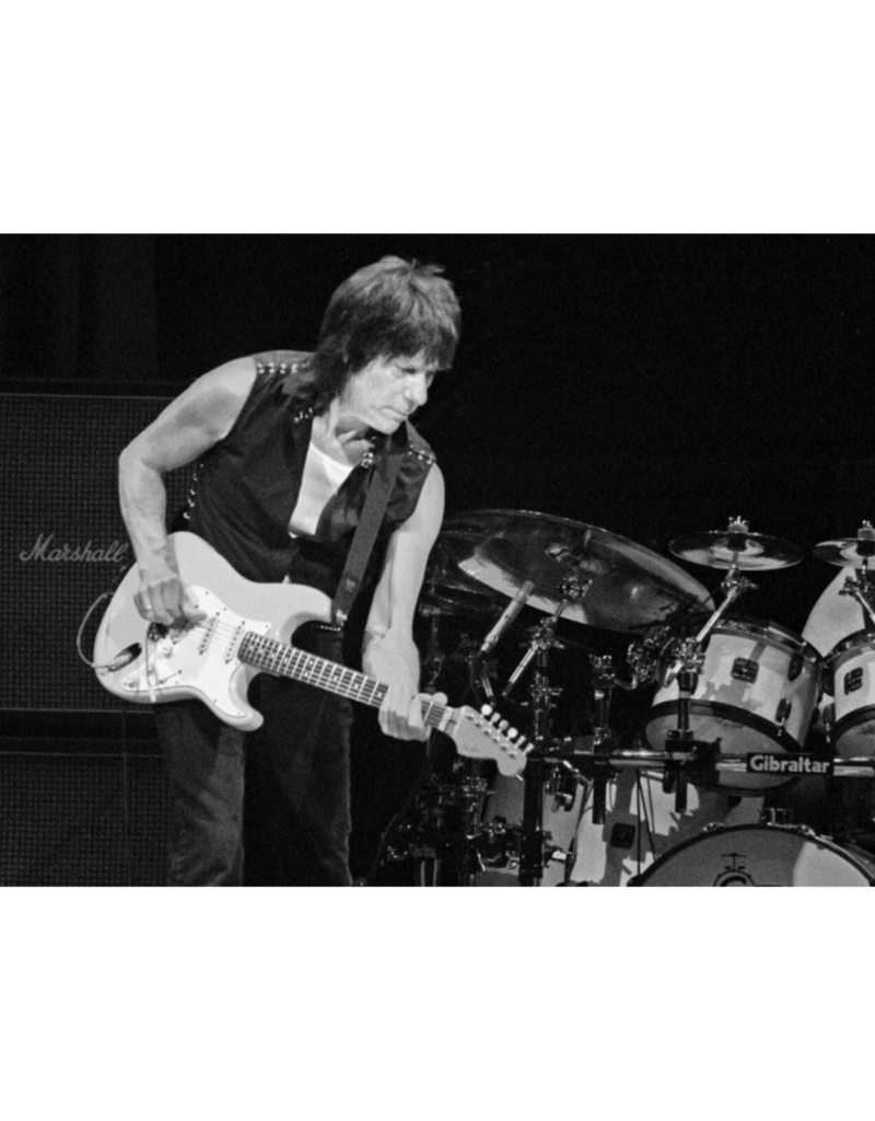 Knight Jeff Beck Performing 1 by Robert Knight