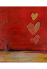 Poldi 3 Hearts by Julianna Poldi (Original)