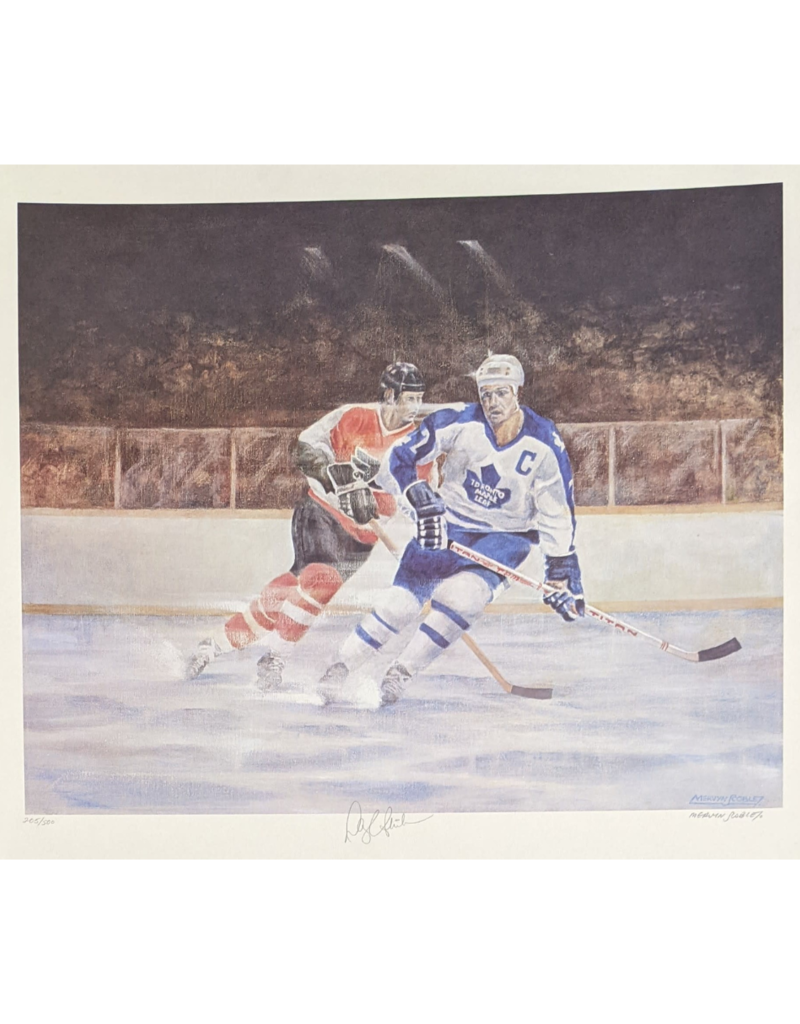 Scoble Leafs Flyers by Mervyn Scoble