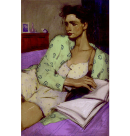 Liepke Reading in Bed by Malcolm Liepke