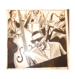 Russell Ray Charles and the Band by Jay Russell (Original)