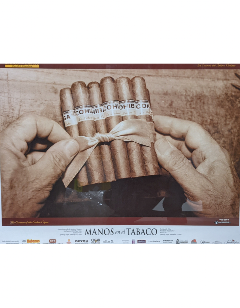 Eisenberg Manos en el Tabaco by David Eisenberg (Signed Poster)