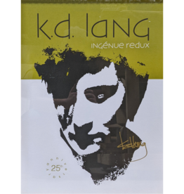 Poster K.D. Lang Ingenue Redux, 25th Anniversary (Signed Poster)