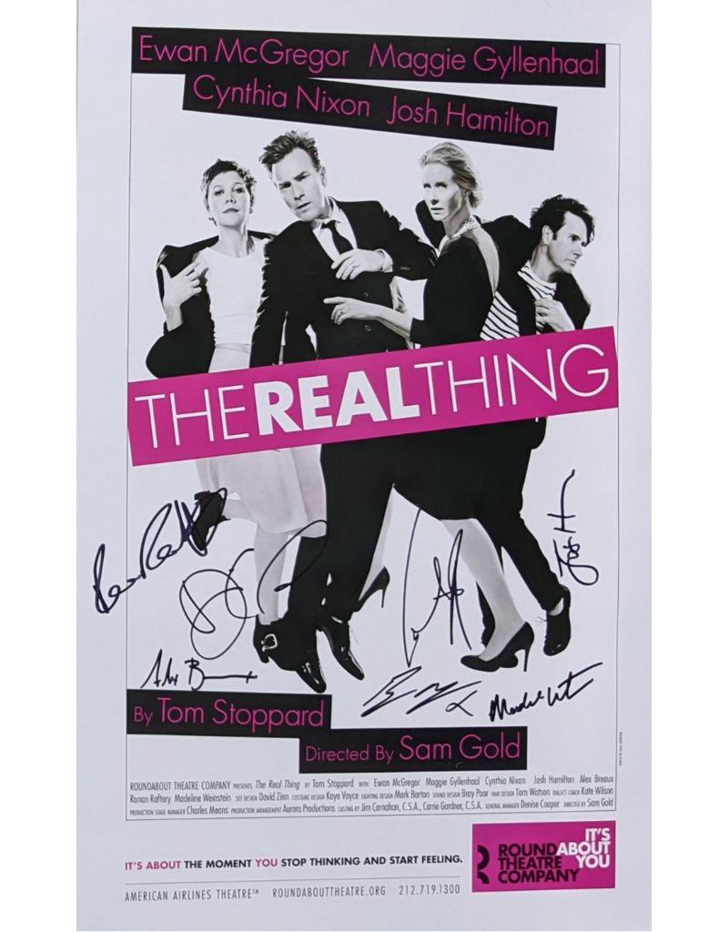 Poster The Real Thing (Signed Poster) by Eric Johnson