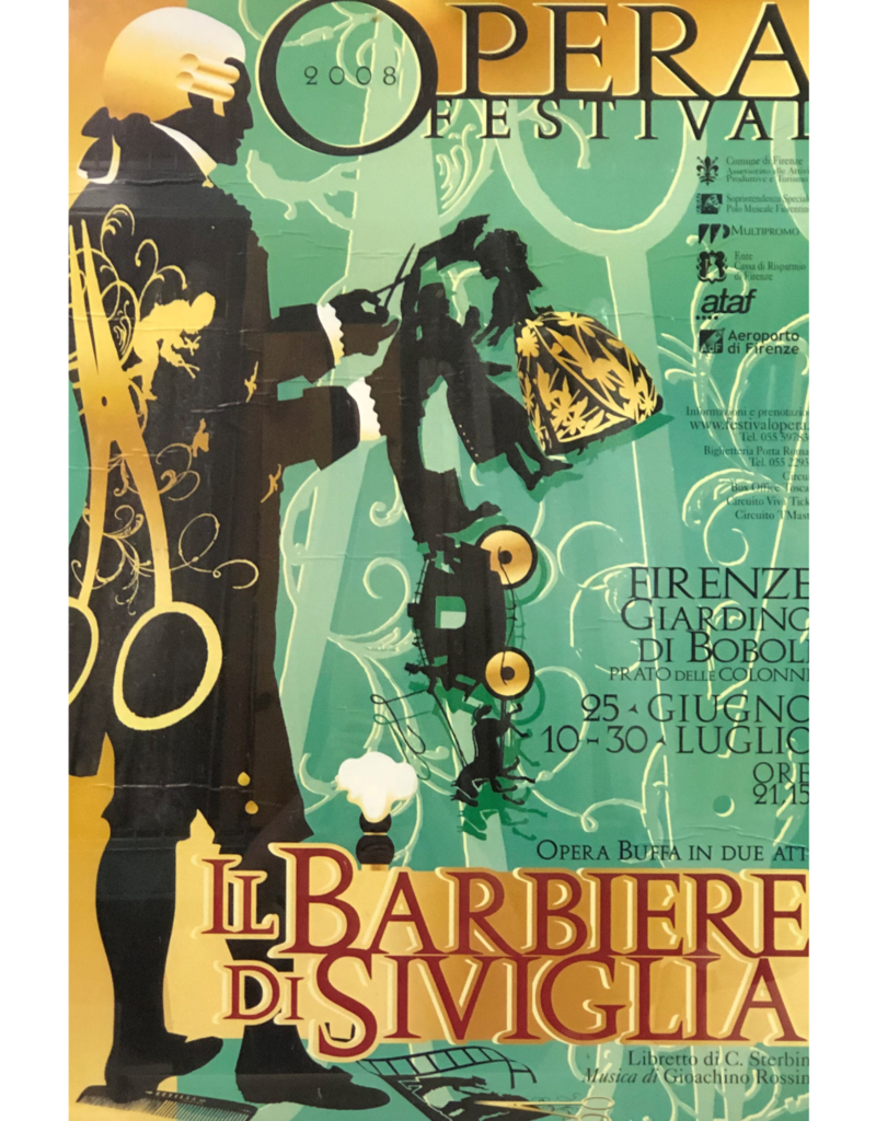 Poster Barber of Seville Opera Festival '08 (Poster)