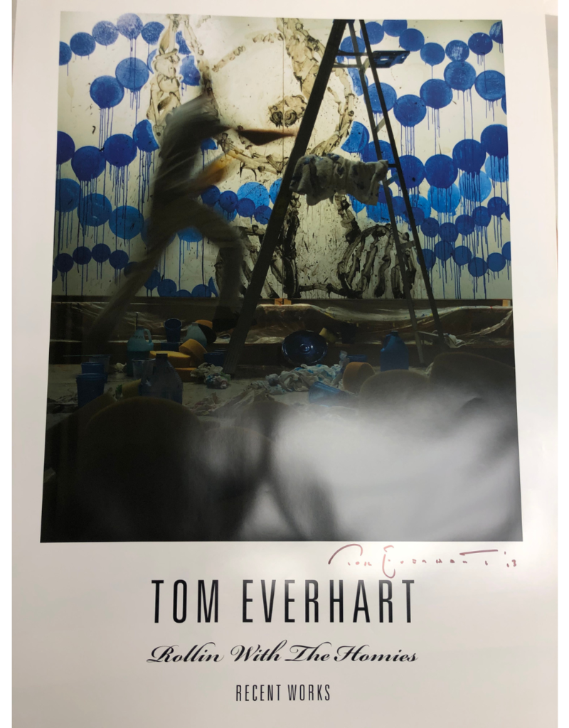 Everhart Rollin With the Homies, Recent Works by Tom Everhart (Signed Poster)