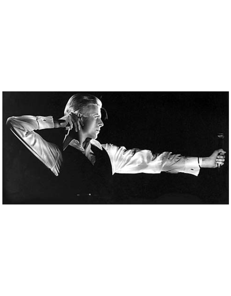 Rowlands David Bowie - The Archer by John Rowlands Mini-Poster (Signed)
