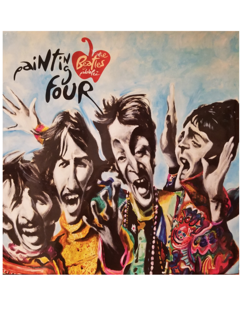 Pez Painting Four the Beatles by Pablo Pez
