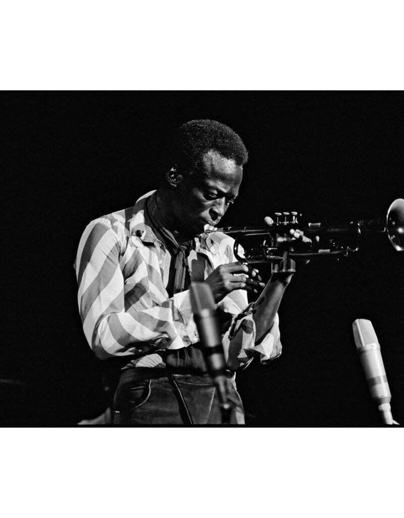 Craig Miles Davis, NYC, 1970 VII by Glen Craig